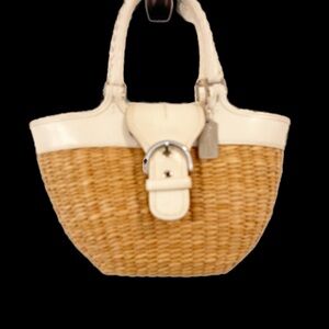 Coach Straw Purse